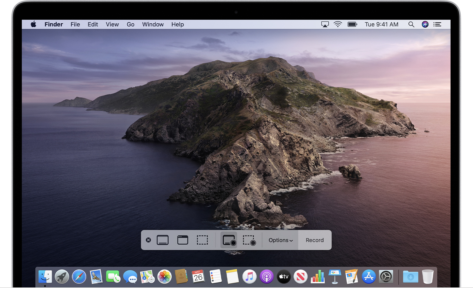 Display menu app mac desktop